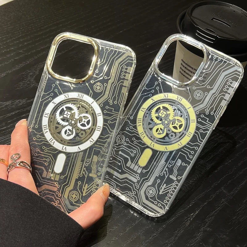 BowLift | Machine Clock Magsafe iPhone Case