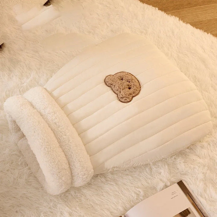 3-Layer Pet Sleeping Bag for Cats & Small Dogs Bowlift
