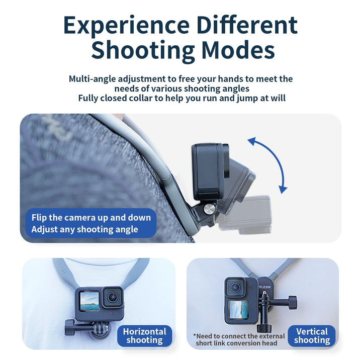 BowLift | Magnetic Silicone Neck-Mounted Action Camera Accessories