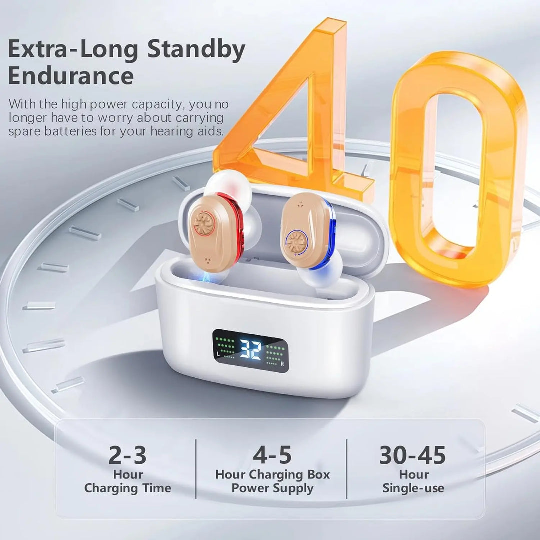 BowLift | Wireless Mini Hearing Aid with Noise Reduction – HearMax