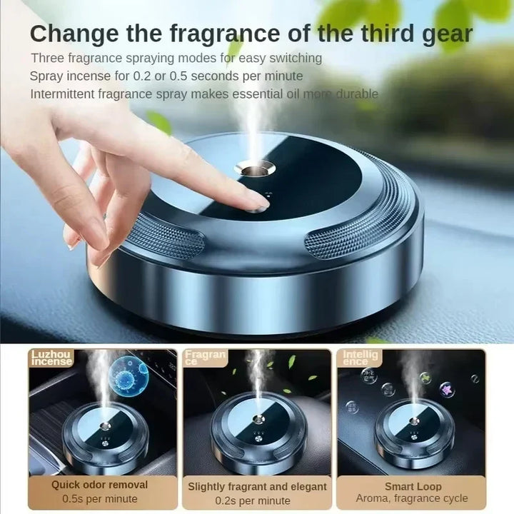 BowLift | Lunova Aroma Diffuser Set | Intelligent Aromatherapy Device with 3 Essential Oils | USB Charging & Smart Mode