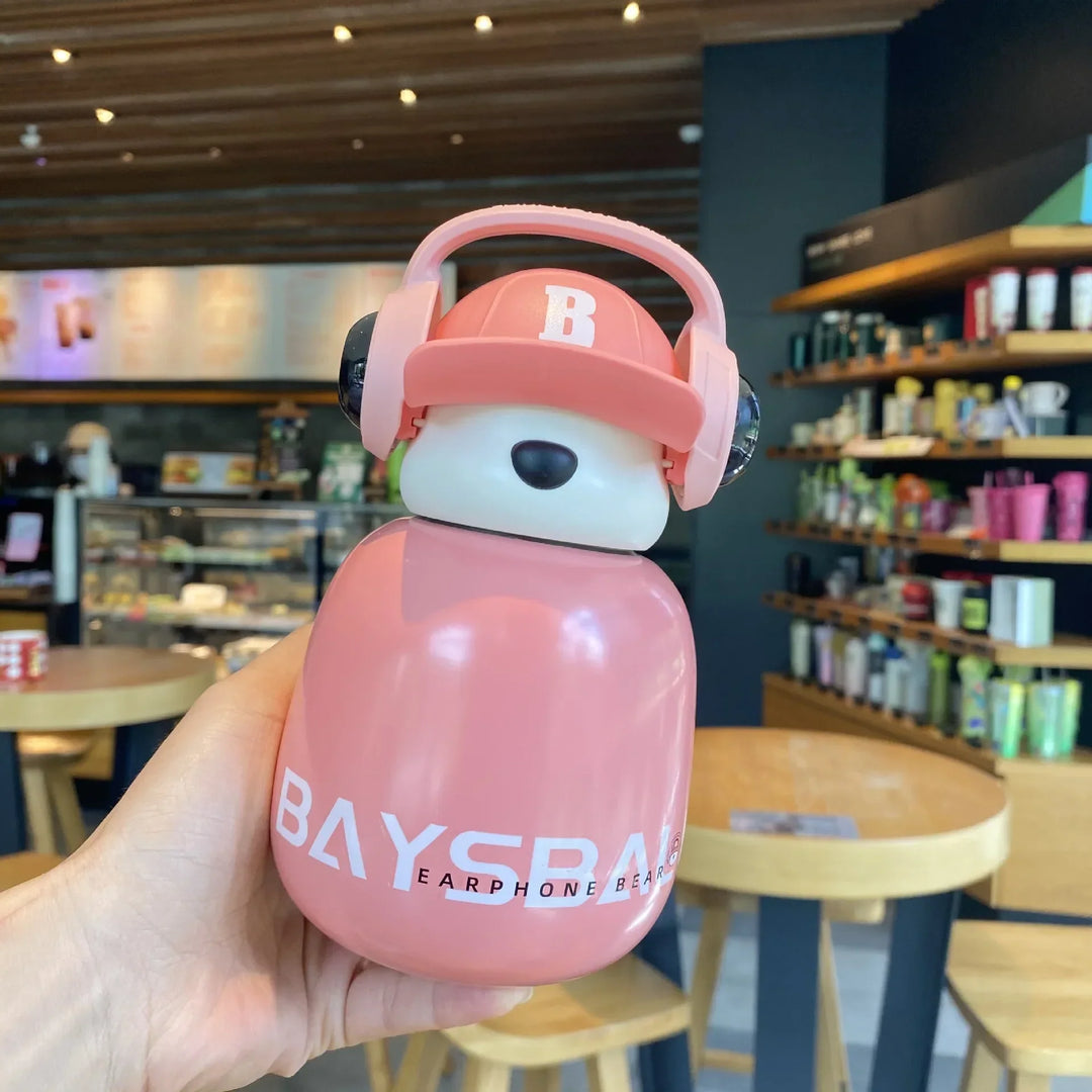 BowLift | DJ Bear Stainless Steel Thermos