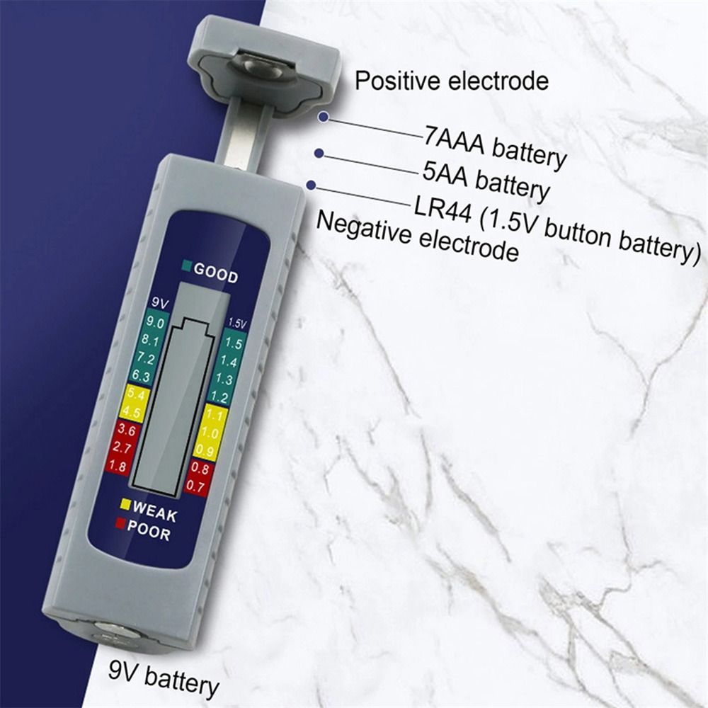 BowLift | Volt Magic Universal Digital LCD Display Battery Tester
