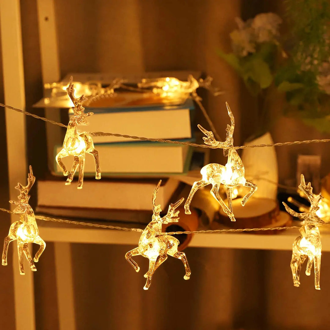 BowLift | CrystalCheer | Elk Decoration Garland