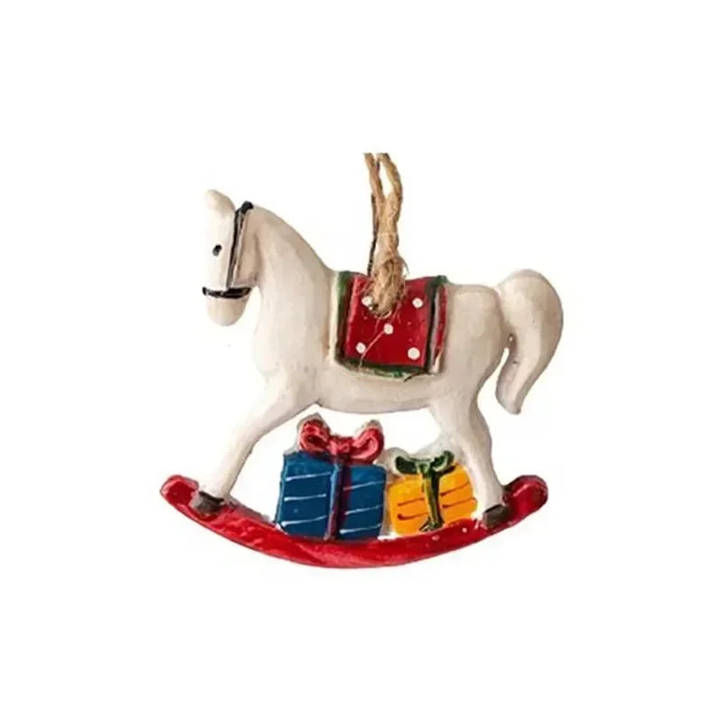 Classic Christmas decoration – Hanging Christmas stockings with moose design | Bowlift