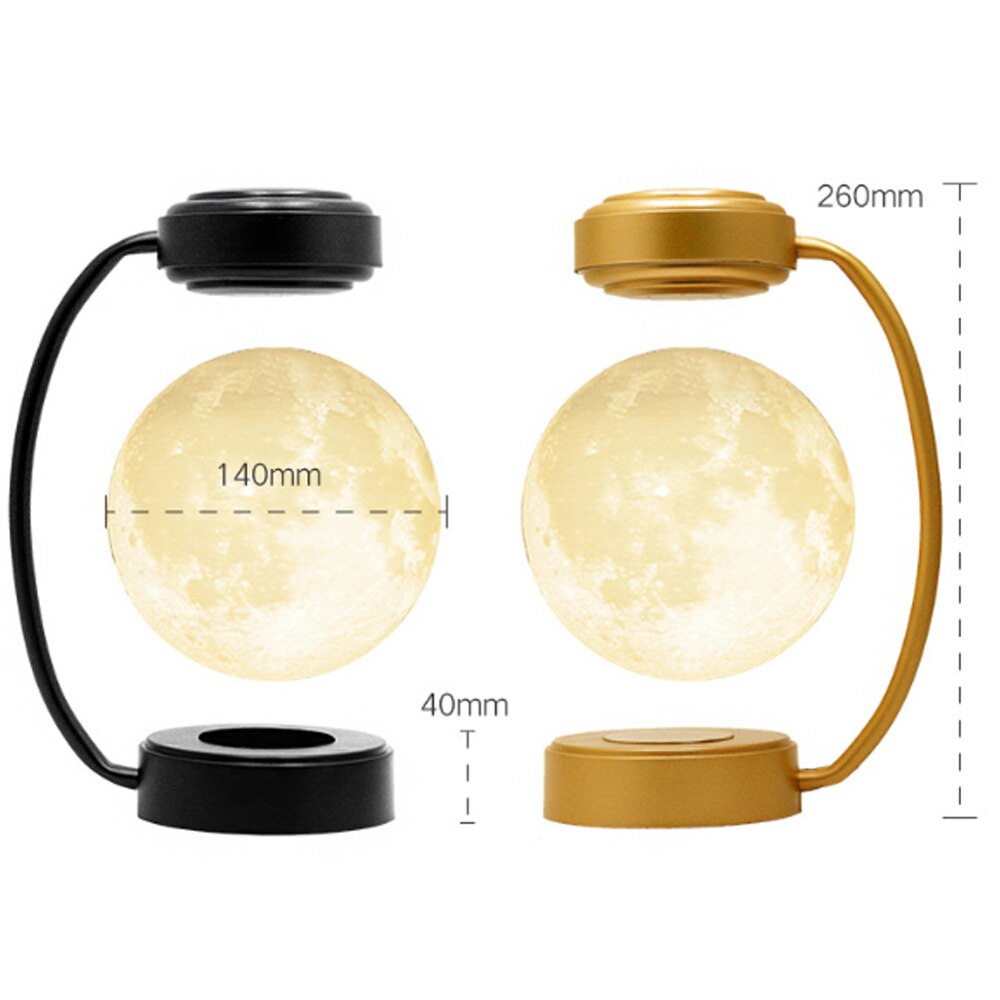 BowLift | 3D Magnetic Levitating Moon Night Lamp