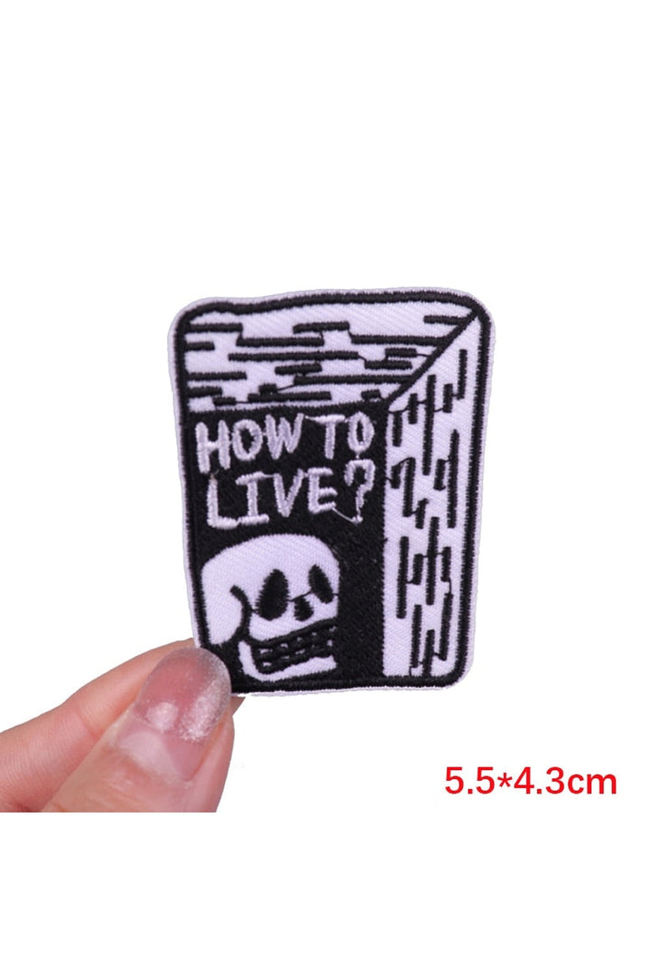 Ghost Style Embroidered Patch | Bowlift