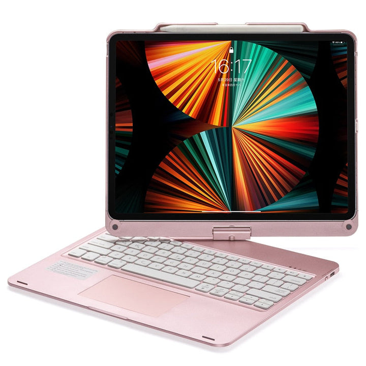 BowLift | Wireless Backlit Keyboard iPad Holder Case
