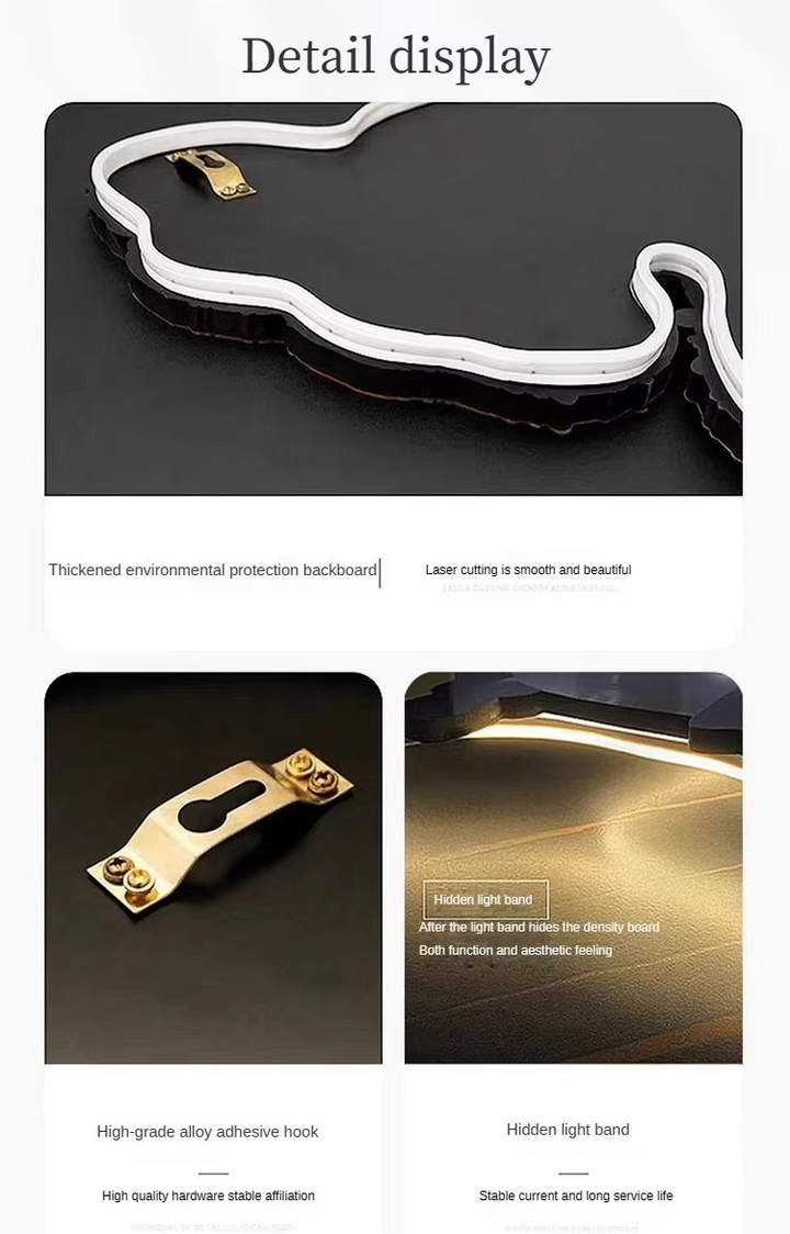 BowLift | Elegant LED Wall Lamp for Bedroom and Living Spaces