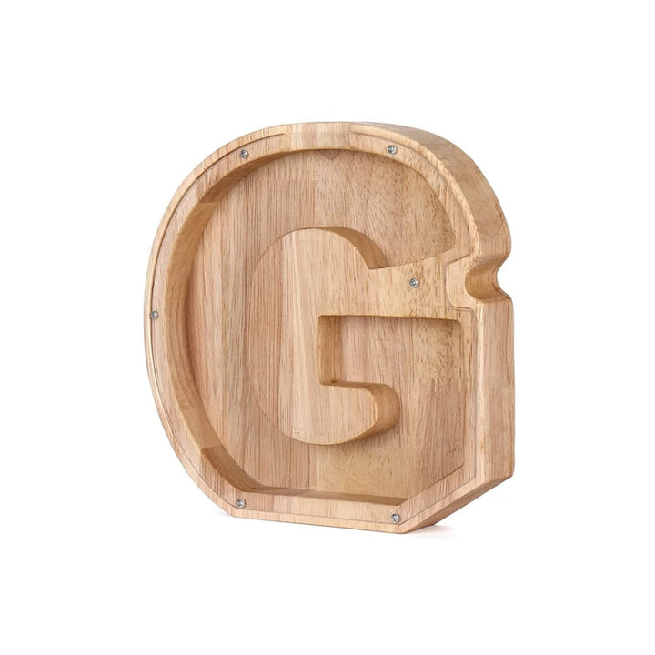 BowLift | Wooden Alphabet Piggy Bank - LetterSaver