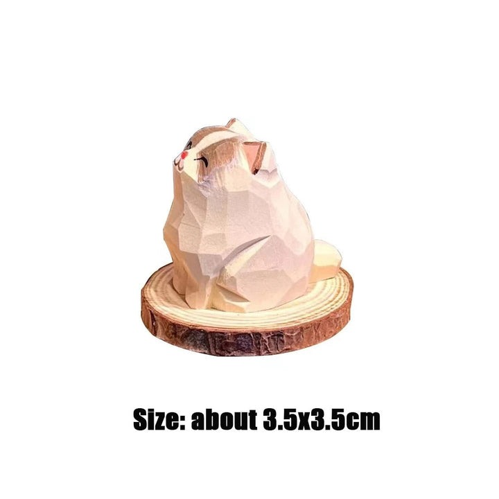 BowLift | Handmade Wooden Cute Pet Figurines