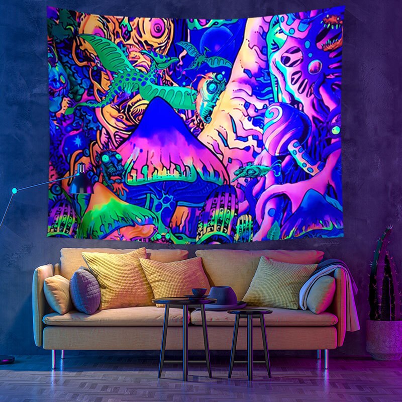 BowLift | Colorful Glowing Luminous Tapestry