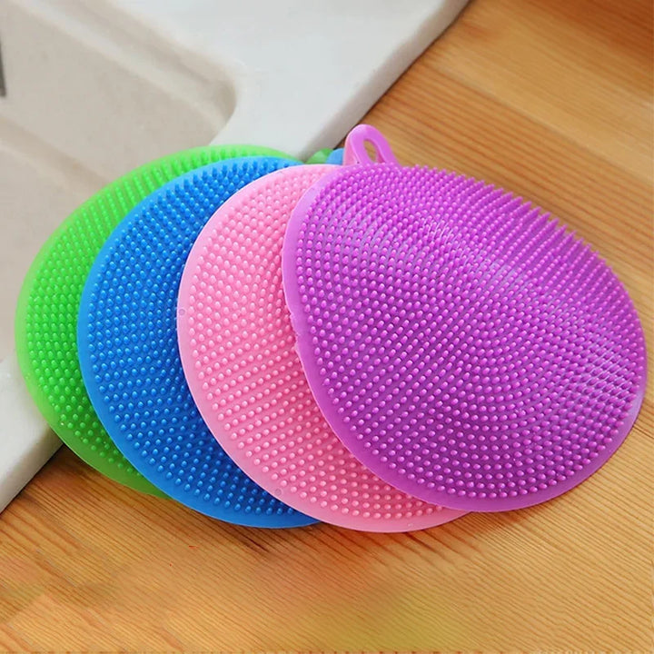 CleanFlex – Silicone Dish Brush & Multifunctional Kitchen Scrubber Pad Bowlift