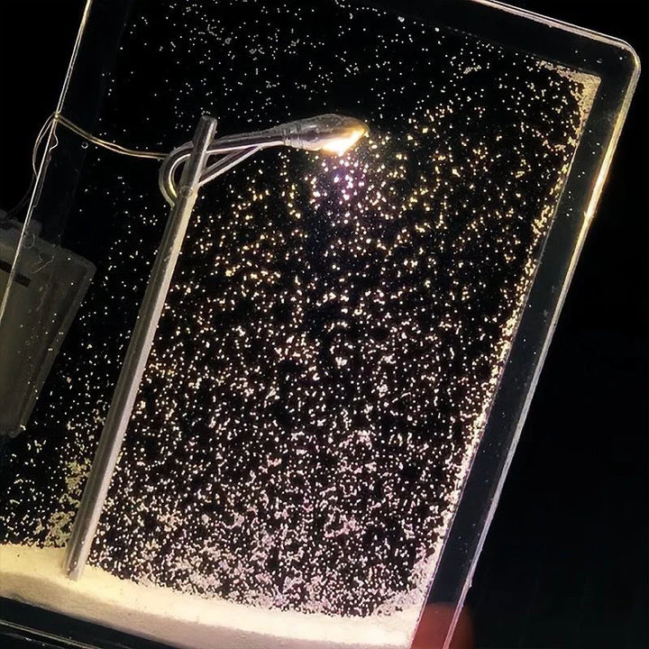 Eternal Snow Street Lamp Light