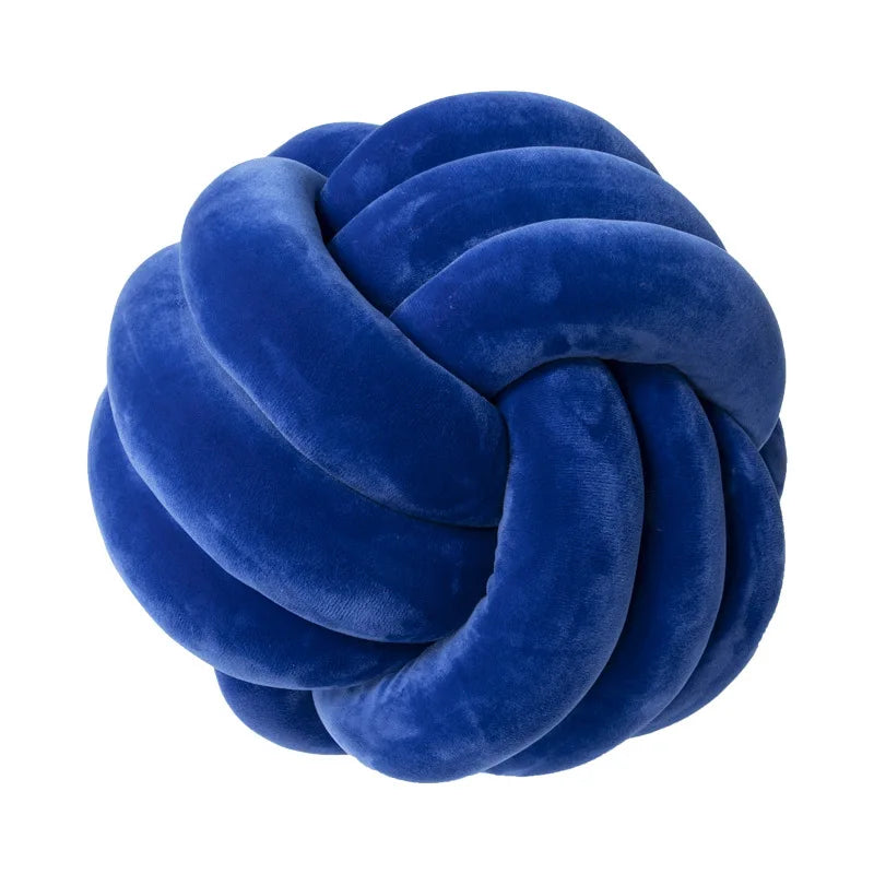 Plush Knot Cushion (Velvet) | Bowlift