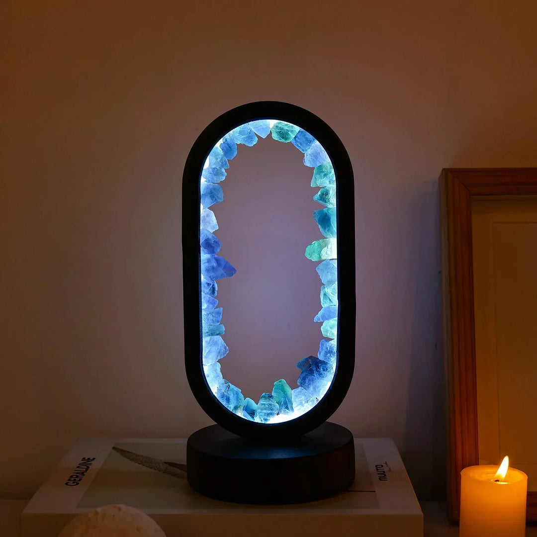 Améthystique – Elegant Natural Crystal Lighting Bowlift