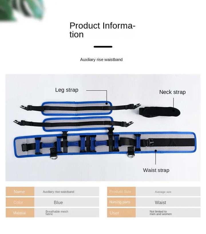 BowLift | Secure Lift Body Support Patient Transfer Strap Belt