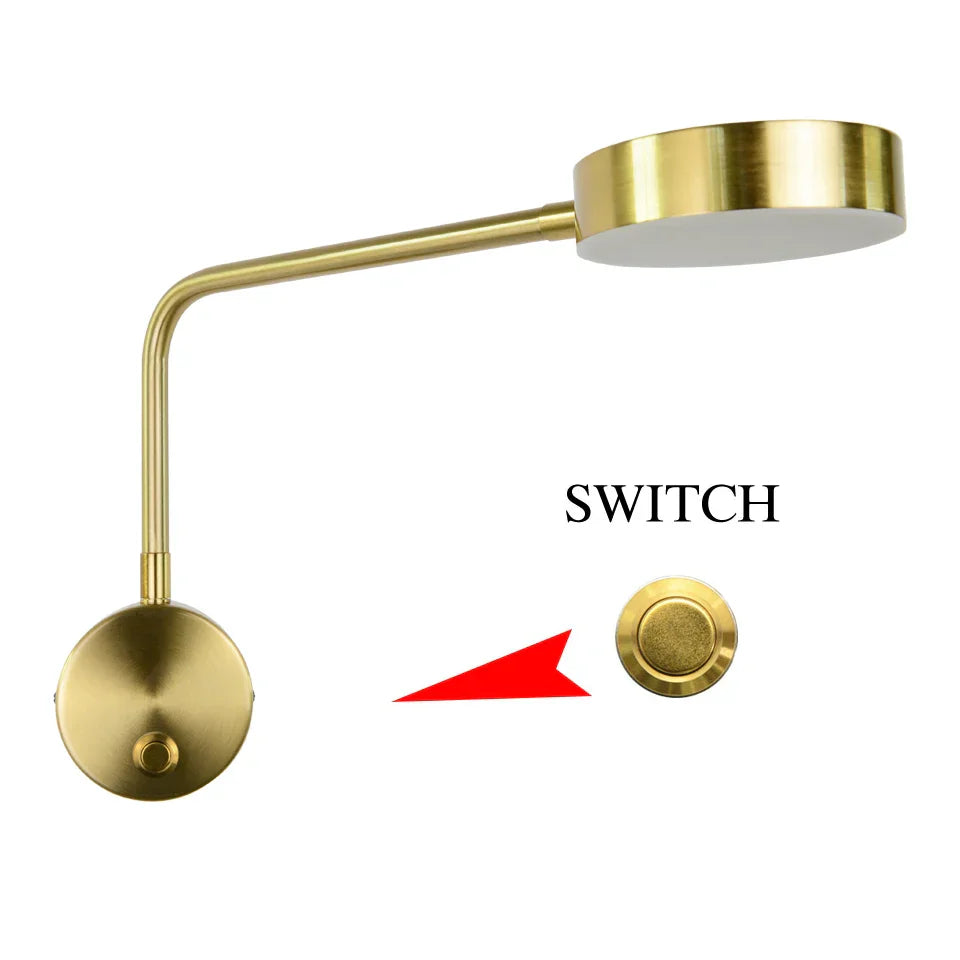 NordicGlow - Adjustable LED Wall Lamp for Modern Interior Bowlift
