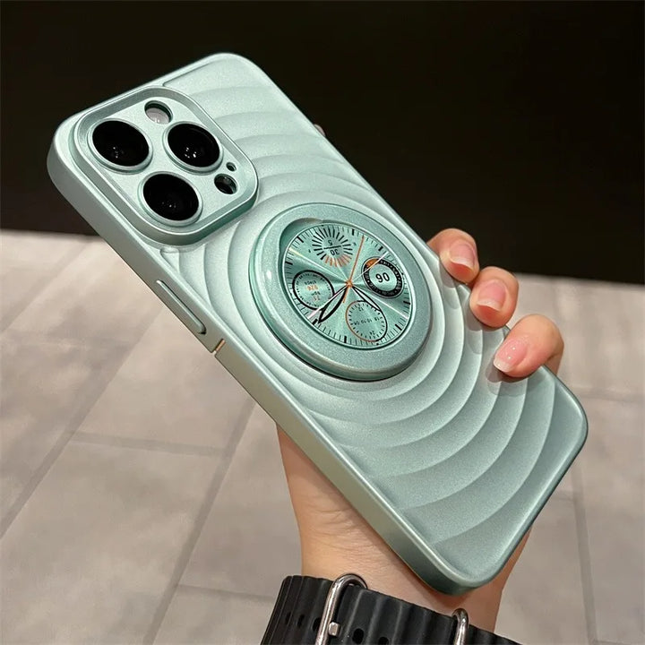 BowLift | Clock Water Ripple Magsafe Bracket Phone Case