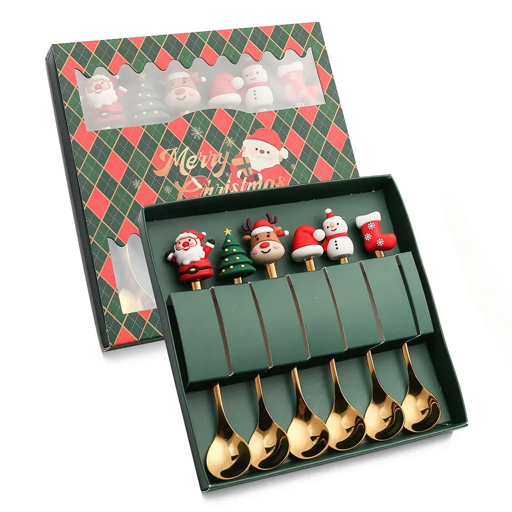 XmasSpoons – Stylish Christmas Spoon Set for Festive Tables Bowlift