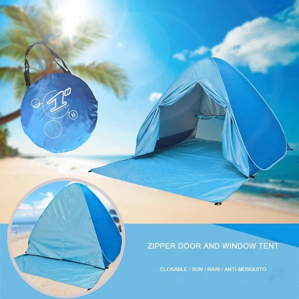 BowLift | Automatic Pop-Up Ultralight Full Shade Beach Tent