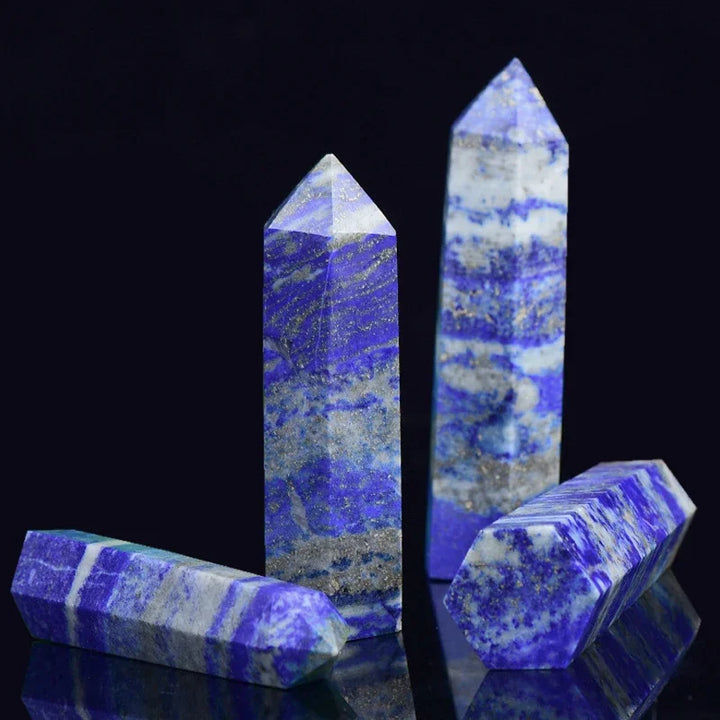 BowLift | Crystal Obelisk Elaria | Natural Stone Healing Stone | For Meditation & Reiki | 4–8 cm