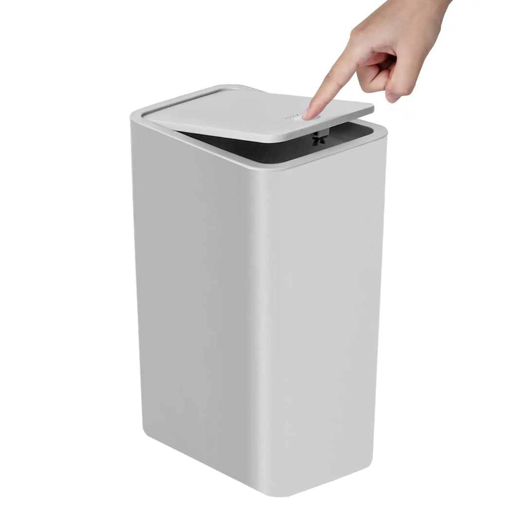 EcoPress 10L Trash Can for Bathroom Bowlift