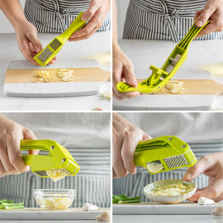 BowLift | 2in1 Garlic Crusher Slicing Kitchen Gadget