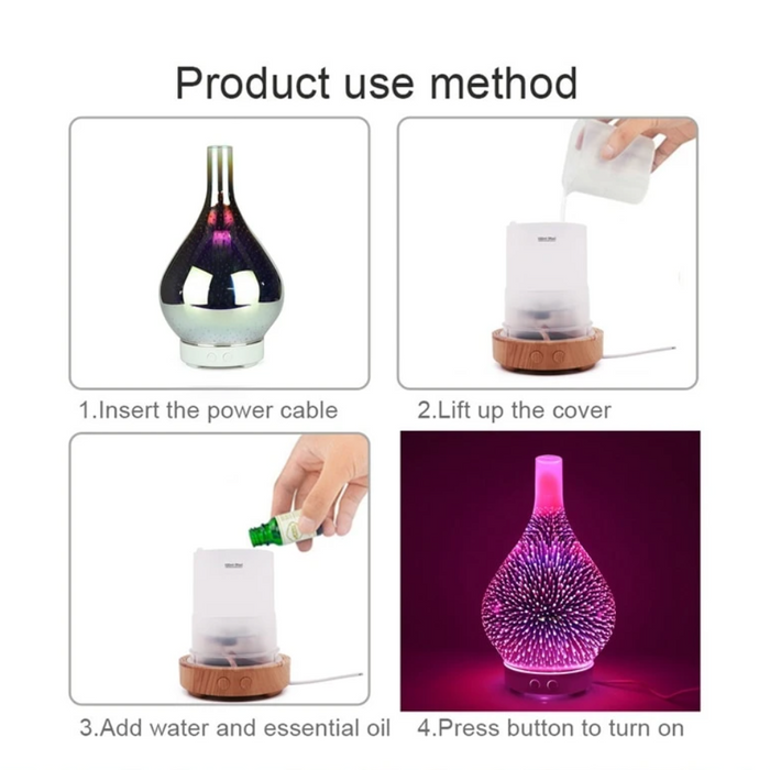BowLift | Soothing and Atmospheric Aromatherapy Diffuser - AuroraGlow