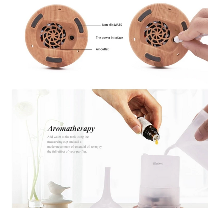 BowLift | Soothing and Atmospheric Aromatherapy Diffuser - AuroraGlow