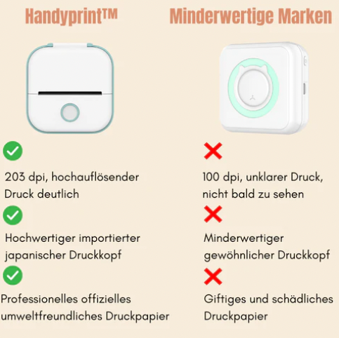 HandyPrint Printer | The printer that fits in your pocket | Bowlift
