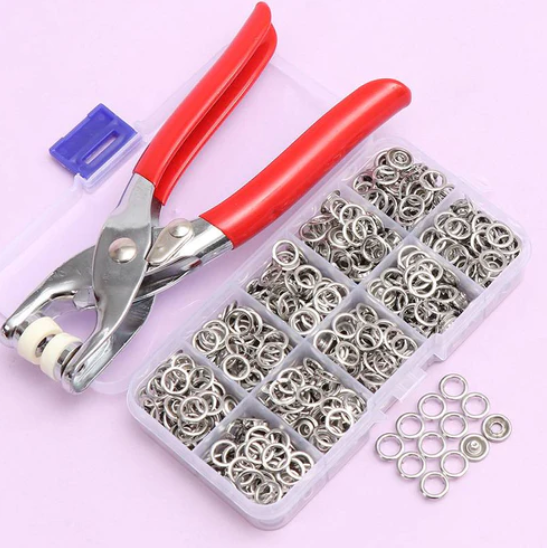 Metal Snap Buttons DIY Set | Your clothing is like new again! | Bowlift