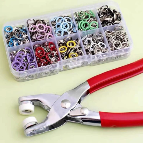 Metal Snap Buttons DIY Set | Your clothing is like new again! | Bowlift