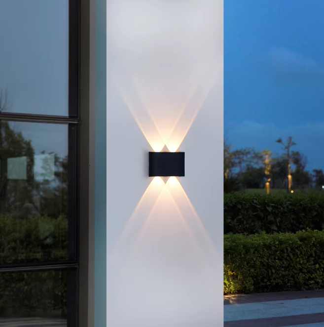 BowLift | Modern Indoor Outdoor Wall Light – Minimalist LED Fixture