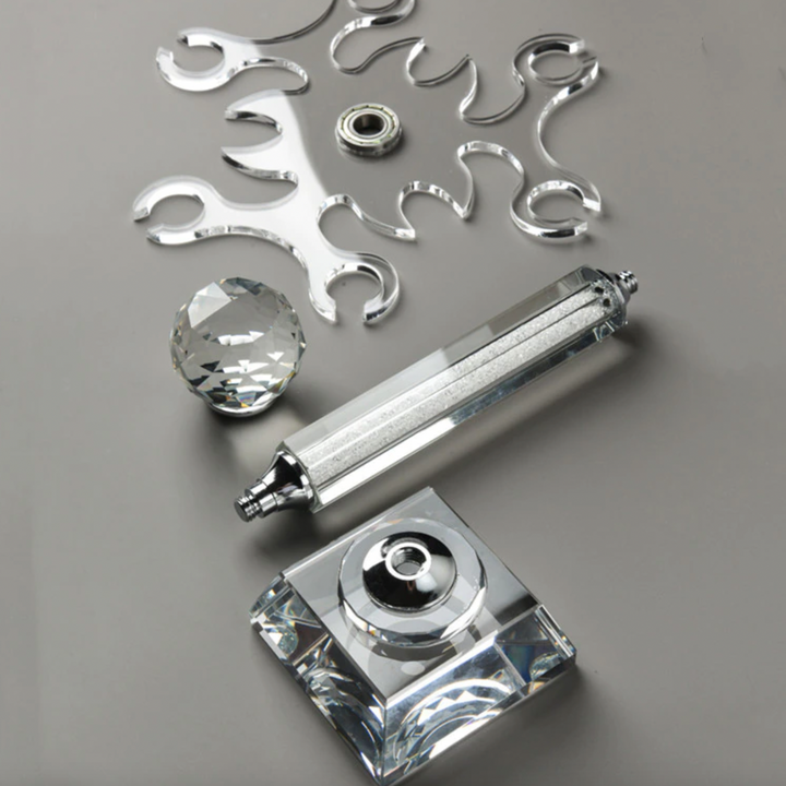 BowLift | Rotatable Crystal Wine Glass Holder