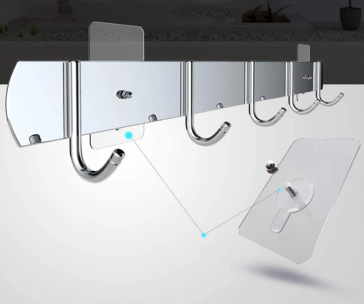 Self-adhesive nail | Load capacity of 10 kg | Suitable for all walls | Bowlift