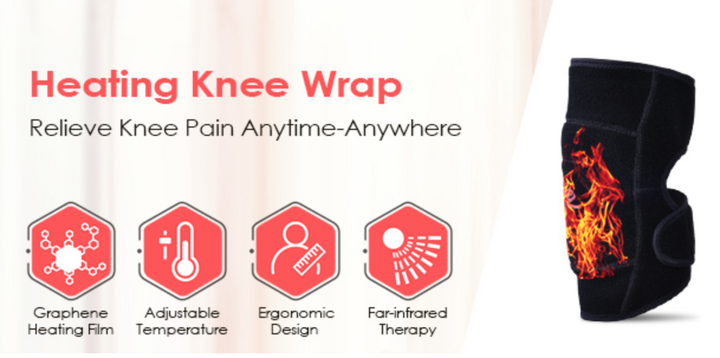 BowLift | Infrared Heated Knee Physiotherapy Safe Massager - Pain Relief Rehabilitation