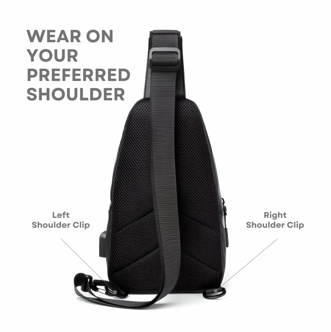 BowLift | AquaGuard Luxe Shoulder Bag | Waterproof and anti-theft design for a safe style