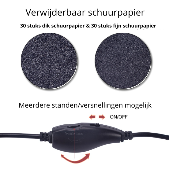 SmoothFeet – Luxe Elektrische Pedicure Vijl Bowlift