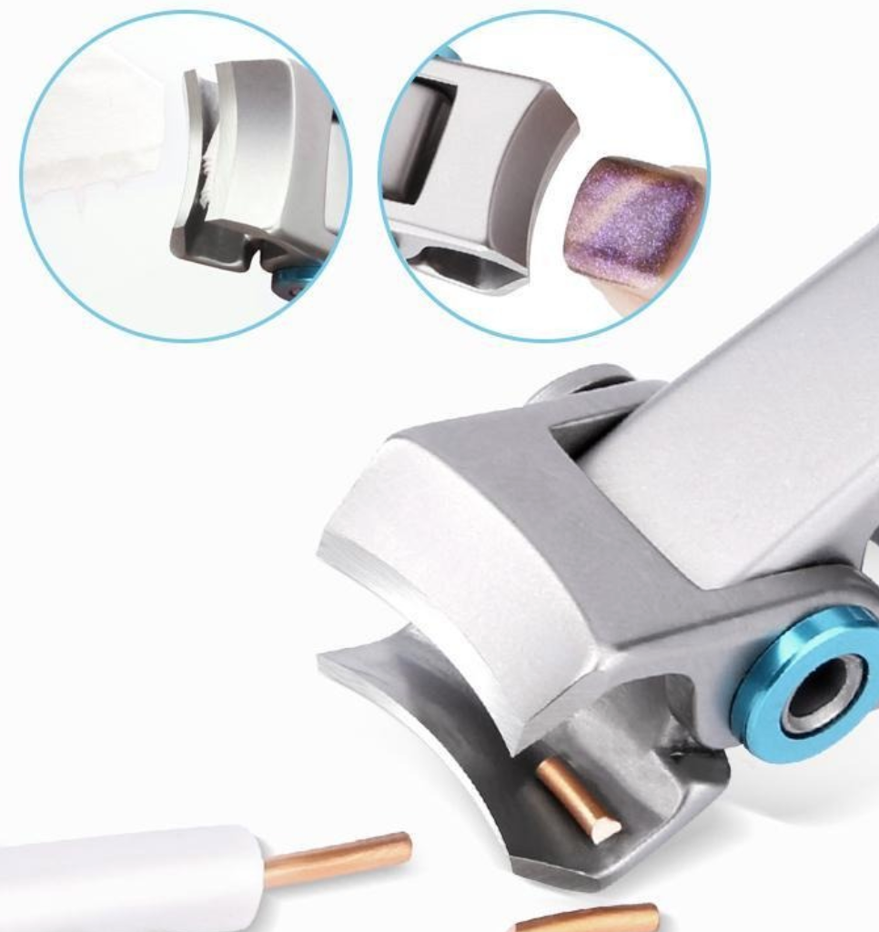 FLORENCE Professional Nail Clipper for Thick Nails | Stainless Steel Nail Clipper with Ergonomic Design | Bowlift