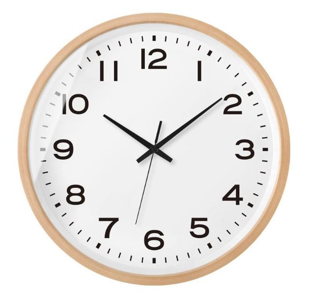 BowLift | NordWood - Scandinavian Wooden Wall Clock Minimalist Design