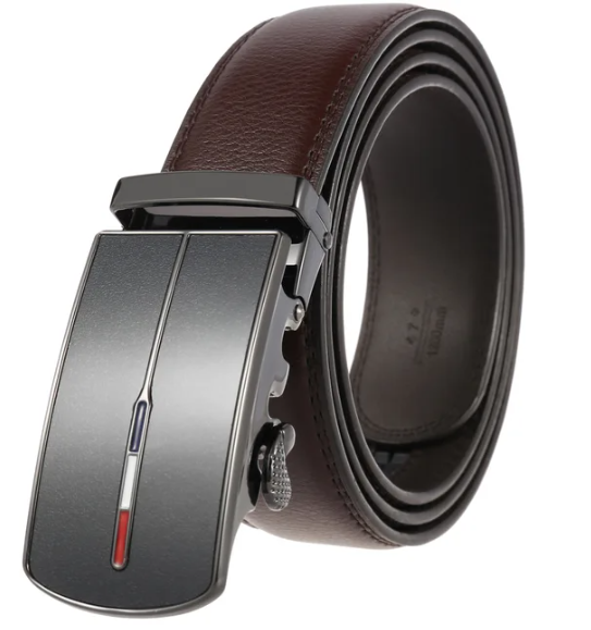 PrestigeBelt - Luxury Men's Belt with Automatic Buckle Bowlift