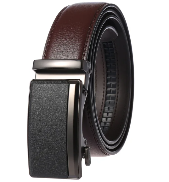 PrestigeBelt - Luxury Men's Belt with Automatic Buckle Bowlift