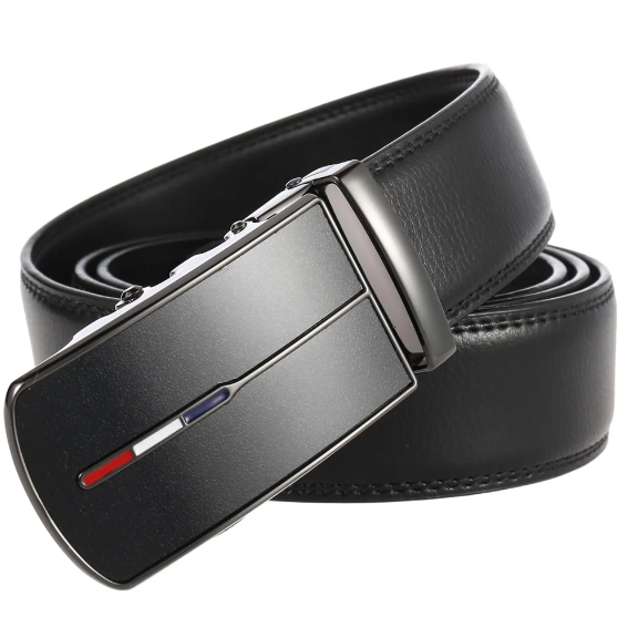 PrestigeBelt - Luxury Men's Belt with Automatic Buckle Bowlift