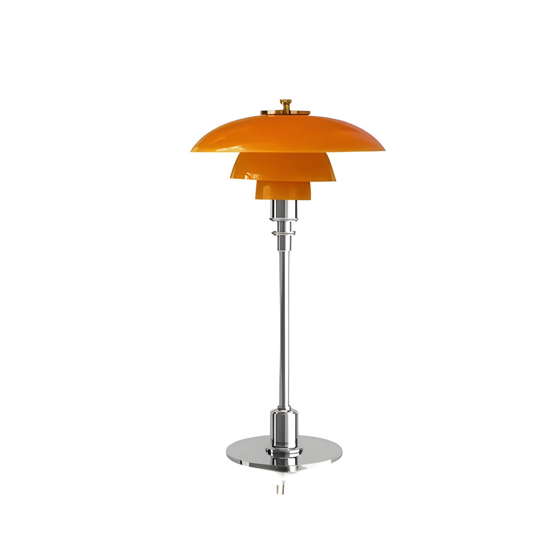 BowLift | NordiGlow LED Table Lamp – Elegant glass design in Nordic style, dimmable lighting for office, living room or bedroom