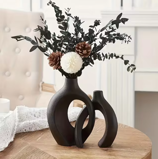 BowLift | Boho Ceramic Vase – Handmade Decorative Vase