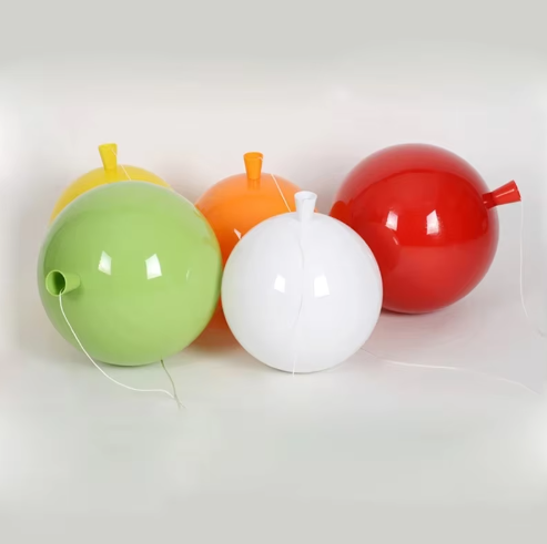 BowLift | Modern colorful balloon wall lamp – Creative LED wall lamp with pull switch for bedroom