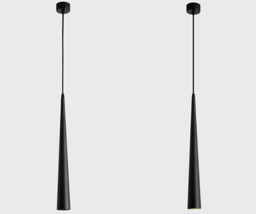 BowLift | Modern LED pendant lamp – Dimmable aluminum cone