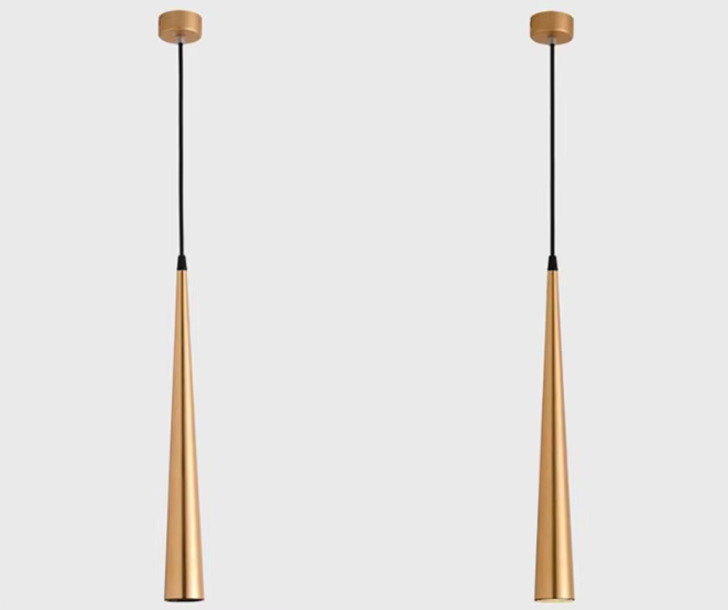 BowLift | Modern LED pendant lamp – Dimmable aluminum cone