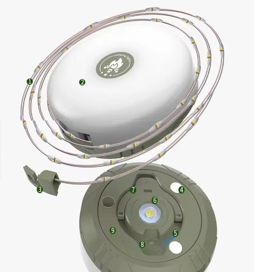 BowLift | LumiTrail | Portable LED Camping Lamp